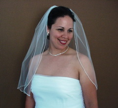 54 width wedding veil