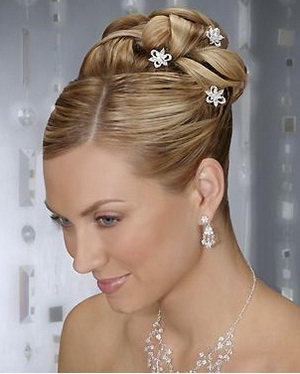 bridal hairstyle - updo